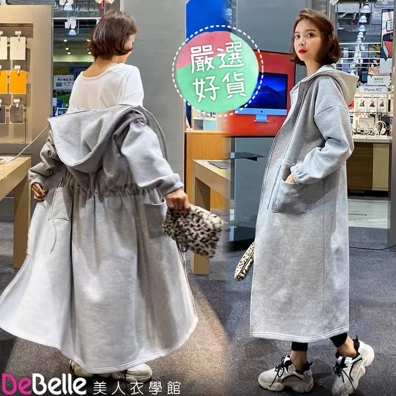 《DeBelle美人衣學館》韓夏文青風格紋圓領滾邊綁帶收腰氣質洋裝 歷史價格詳細信息