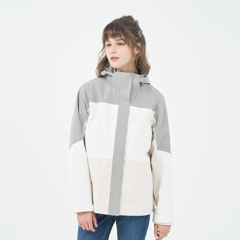 GIORDANO 女裝拼接機能三合一外套(二件式) G-MOTION系列-06 紫羅蘭粉紅X雲白色X巧克力啡 歷史價格詳細信息