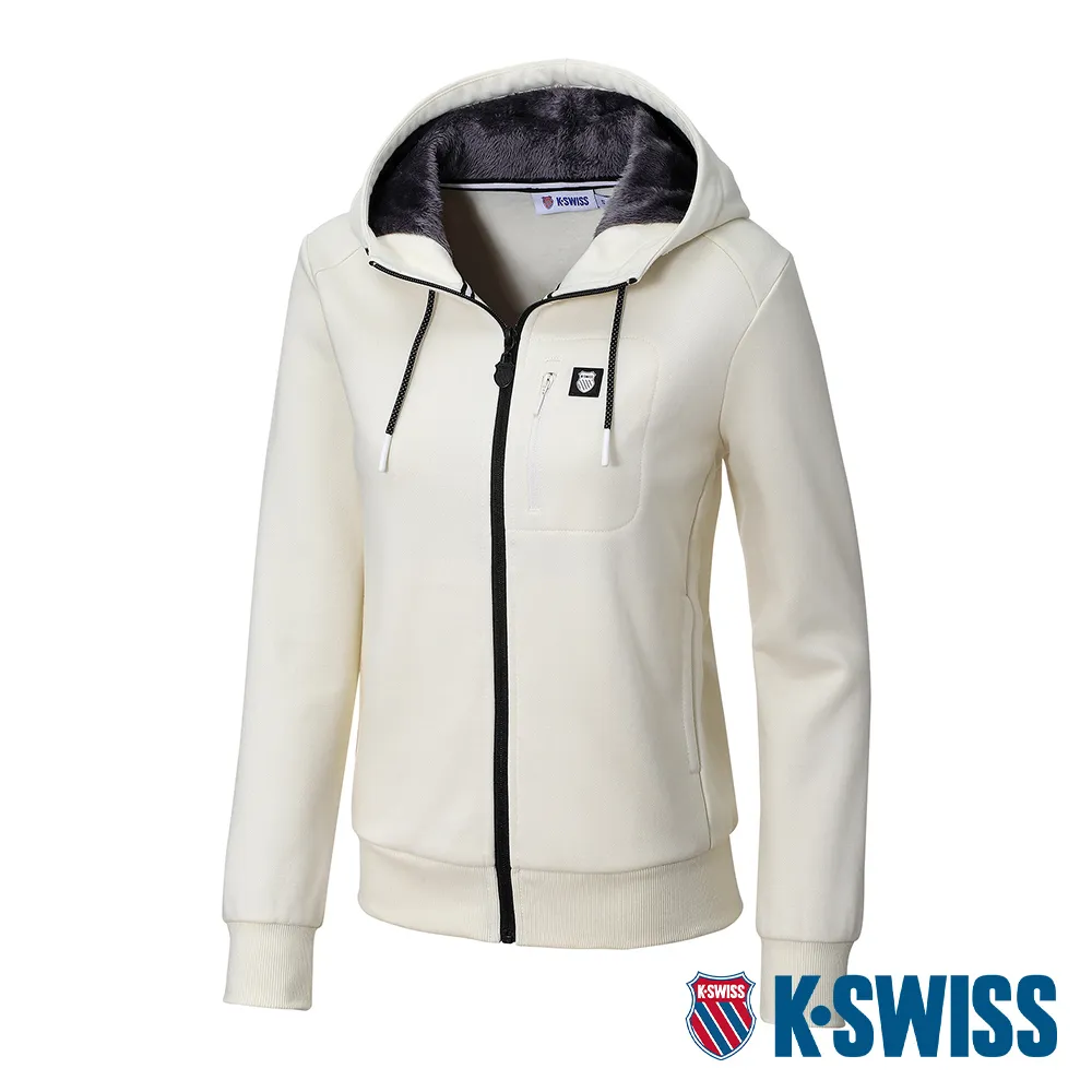 【K-SWISS】連帽外套 Hoodie Jacket-女-黑(199137-008) 歷史價格詳細信息