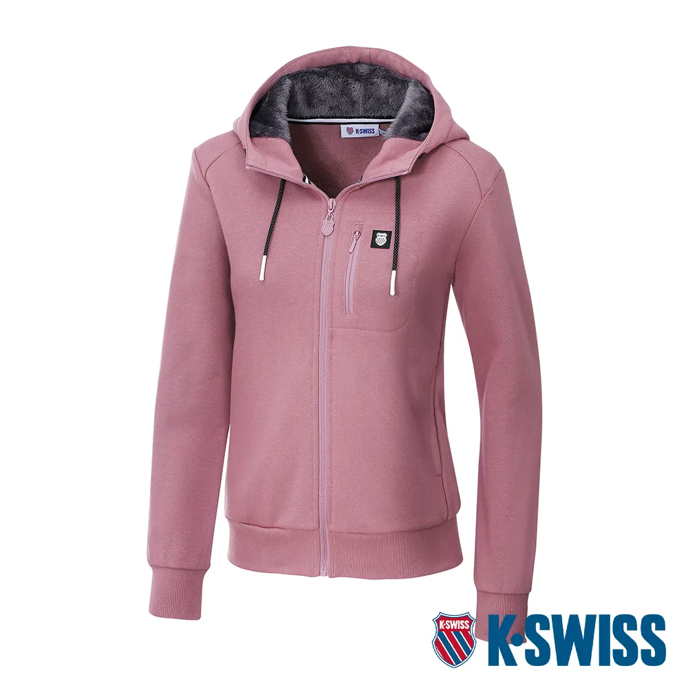 【K-SWISS】連帽外套 Hoodie Jacket-女-黑(199137-008) 歷史價格詳細信息