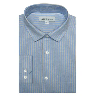 【MURANO】牛津撞線男款長袖襯衫 - 粉紅 歷史價格詳細信息