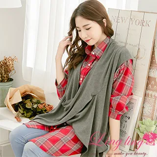 交叉領 坑條壓紋長版哺乳衣【HA6506】 歷史價格詳細信息