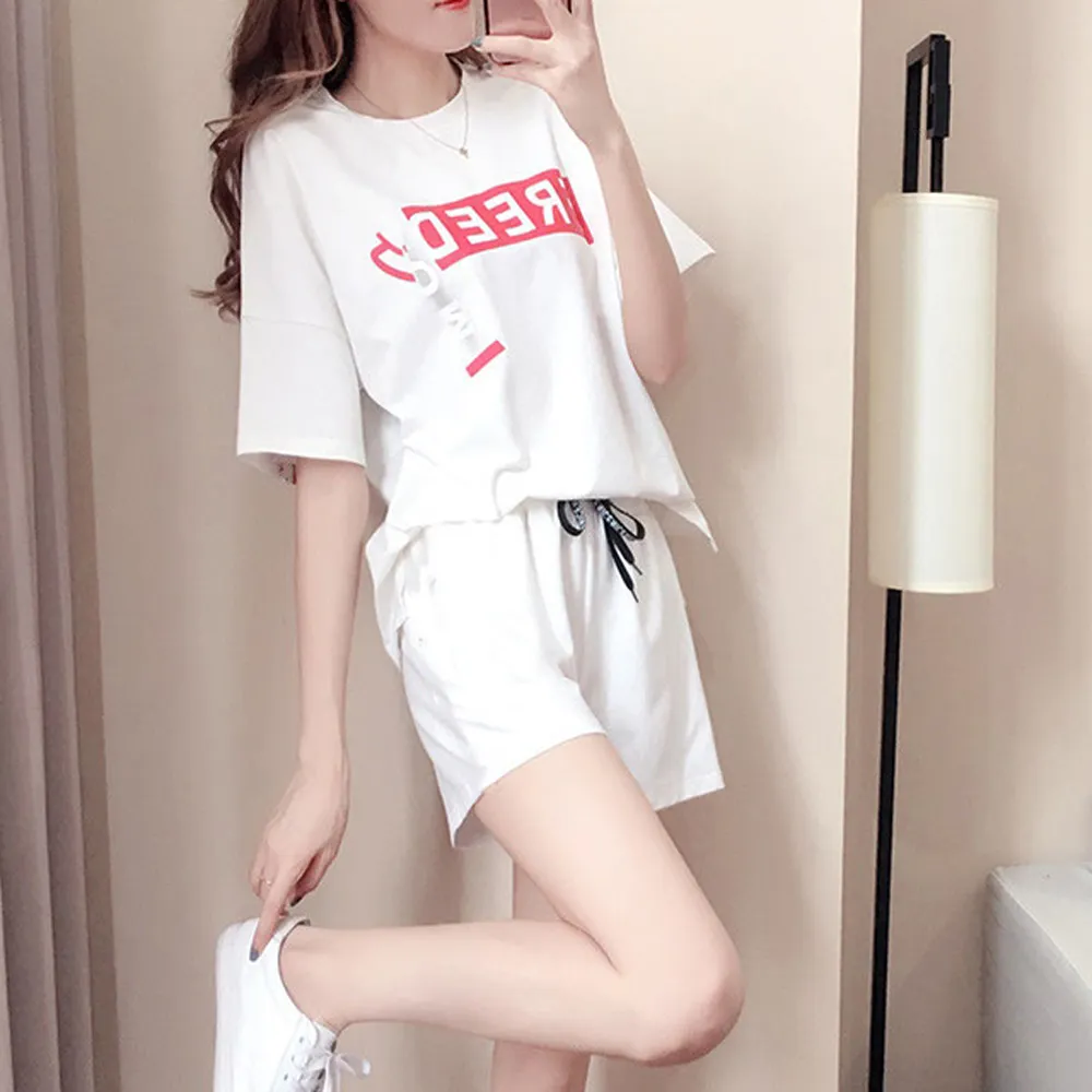 【韓國K.W.】KQN3505現貨熱情紅唇運動套裝(休閒套裝瑜珈健身慢跑) 歷史價格詳細信息