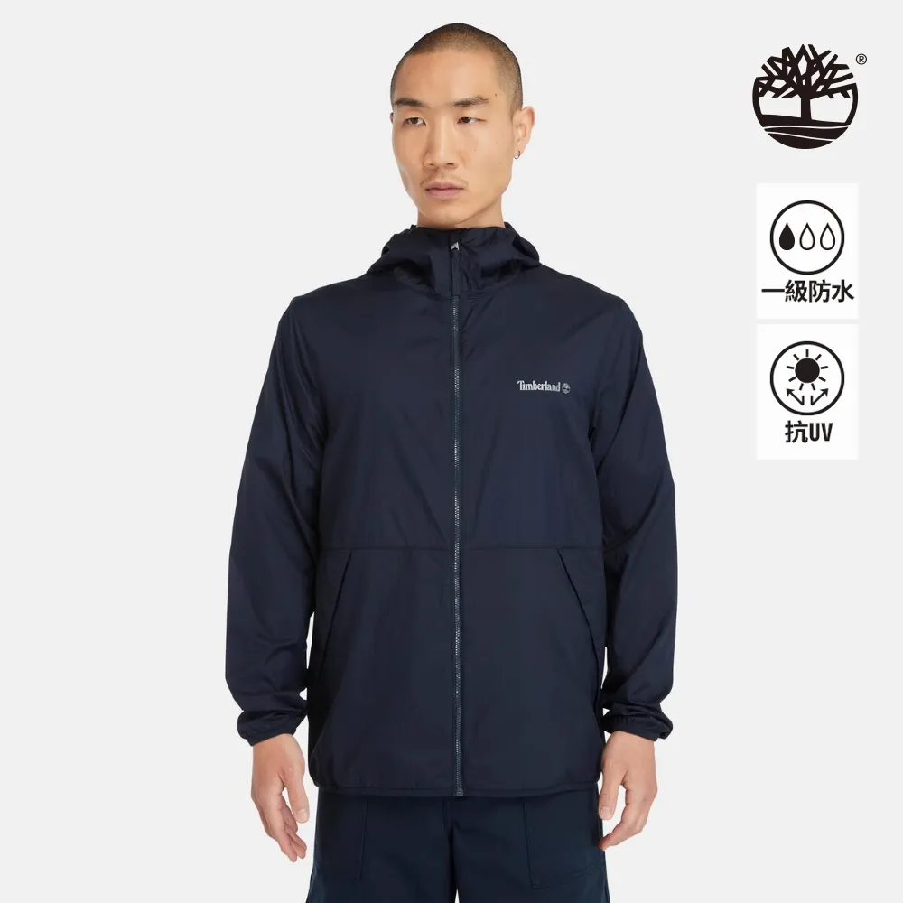 Timberland 男款深寶石藍輕量抗UV外套|A5QTA433 歷史價格詳細信息