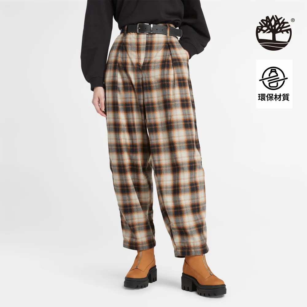 【Timberland】女款小麥色格紋長褲(A6RZWP47) 歷史價格詳細信息