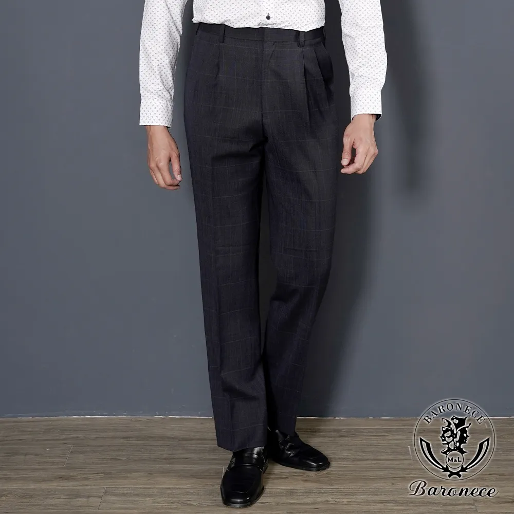 【BARONECE】紳士格調商務休閒自動皮帶_藍(522001) 歷史價格詳細信息