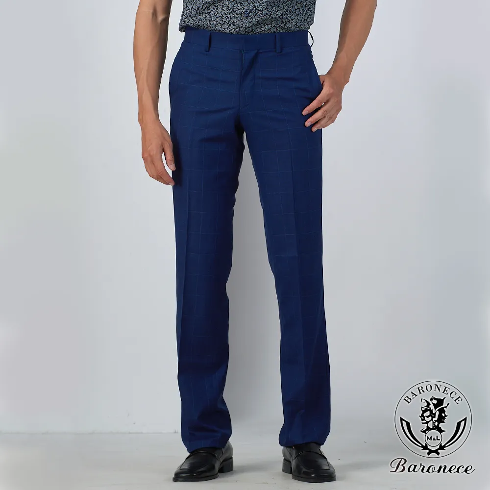 【BARONECE】紳士格調商務休閒自動皮帶_藍(522001) 歷史價格詳細信息