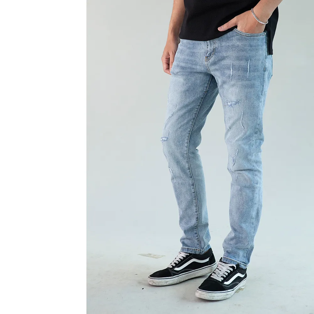 【SCORPION】刷破淺藍牛仔褲 歷史價格詳細信息