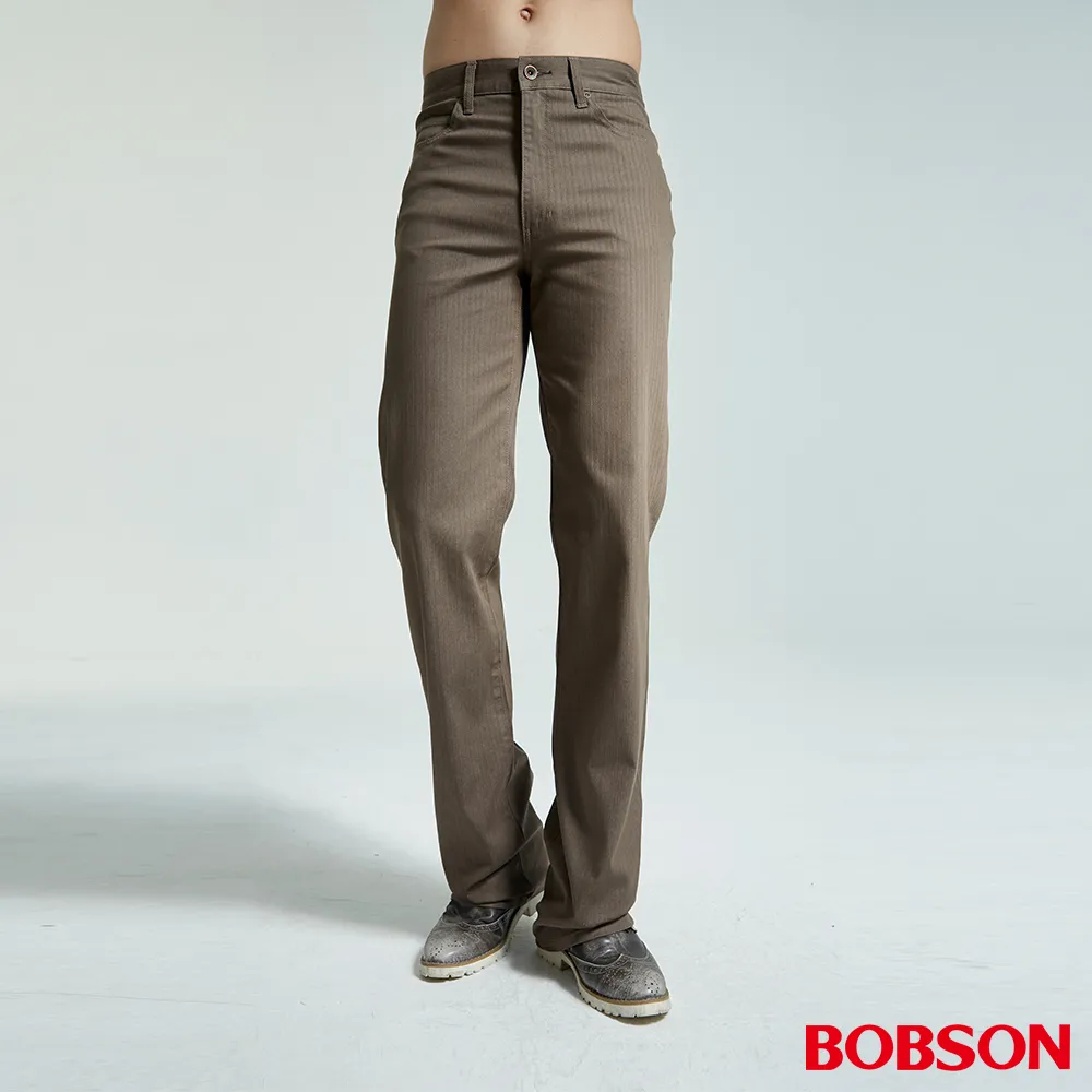 【BOBSON】女款斜口袋釘珠中腰小喇叭褲(9013-87) 歷史價格詳細信息