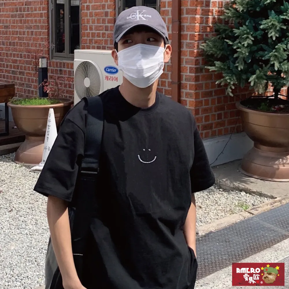 【AMERO】男女裝 短袖POLO衫 寬鬆版本 網眼 落肩款 情侶裝 歷史價格詳細信息