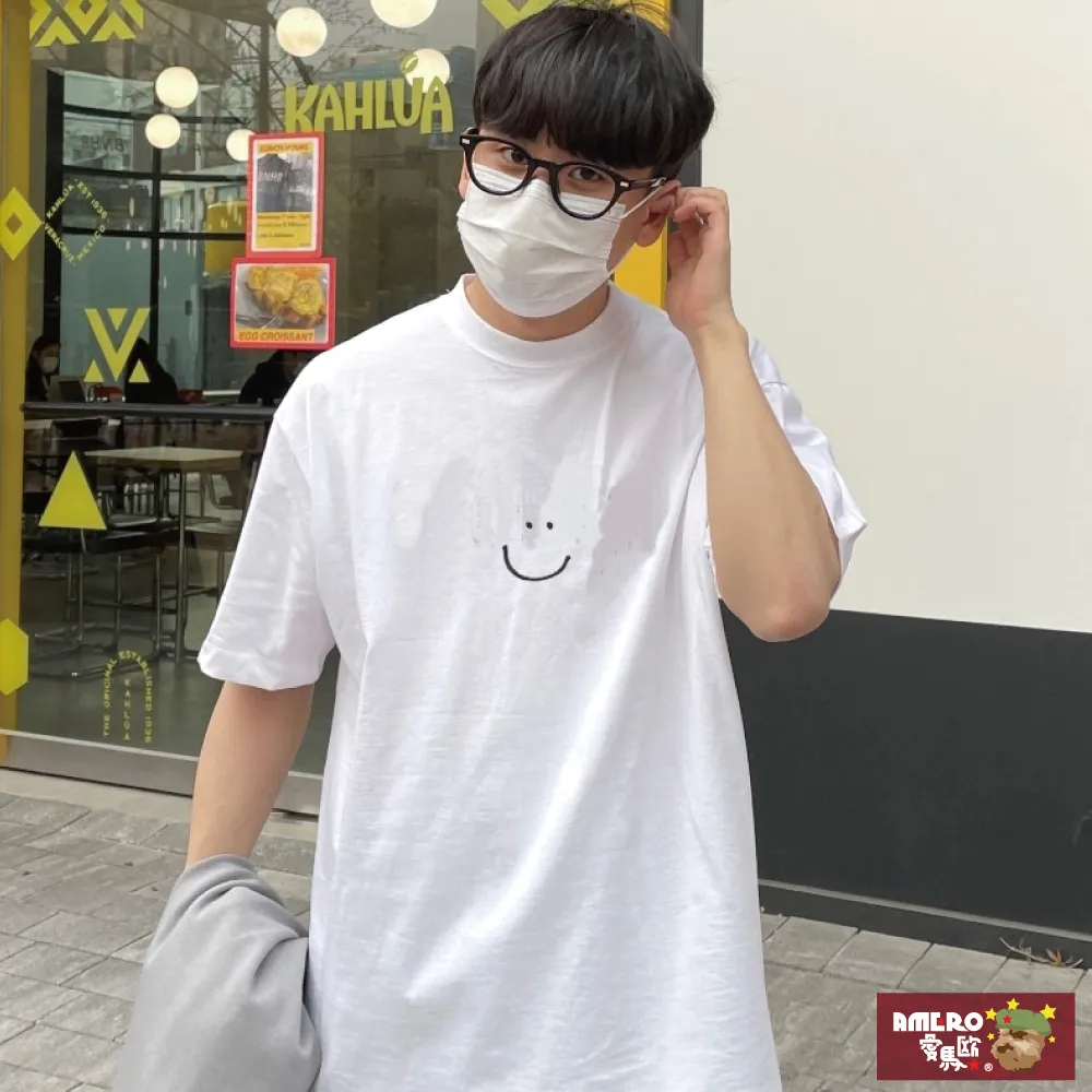 【AMERO】男女裝 短袖POLO衫 寬鬆版本 網眼 落肩款 情侶裝 歷史價格詳細信息