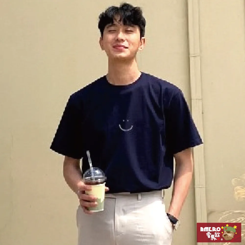 【AMERO】男女裝 短袖POLO衫 寬鬆版本 網眼 落肩款 情侶裝 歷史價格詳細信息