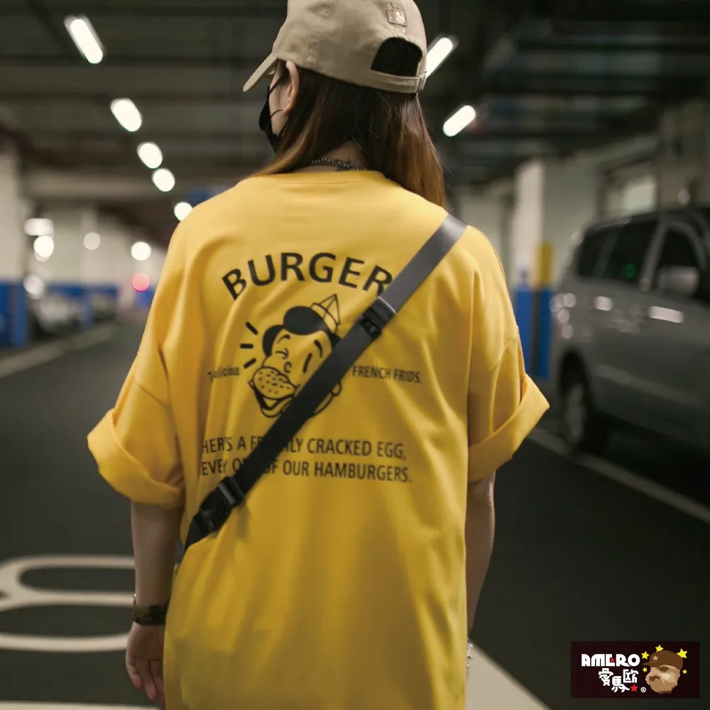 【AMERO】男女款 圓領短袖T恤 美式風格印花 情侶裝 親子裝 有大尺碼 歷史價格詳細信息