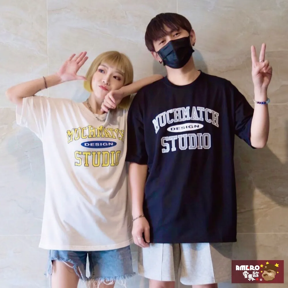 【AMERO】男女款 圓領短袖T恤 美式風格印花 情侶裝 親子裝 有大尺碼 歷史價格詳細信息