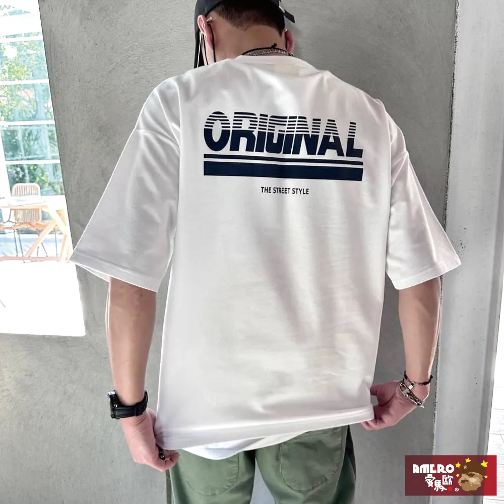 【AMERO】男女款 圓領短袖T恤 英文字版印花 情侶裝 親子裝 大尺碼 歷史價格詳細信息