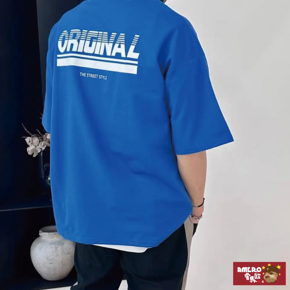 【AMERO】男女款 圓領短袖T恤 英文字版印花 情侶裝 親子裝 大尺碼 歷史價格詳細信息