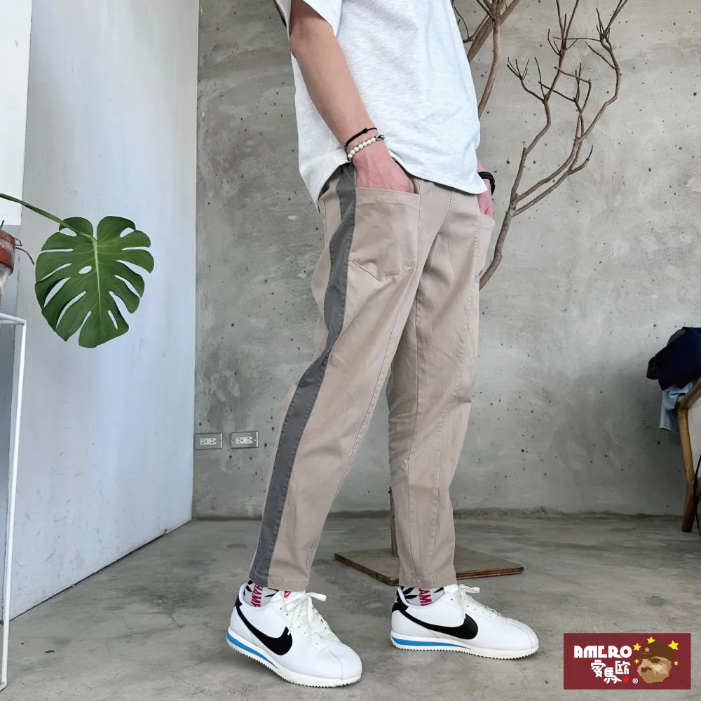 【AMERO】男女款 工作長褲 縮口褲 工裝 8口袋 彈性 修身 工作褲 長褲 休閒褲 歷史價格詳細信息