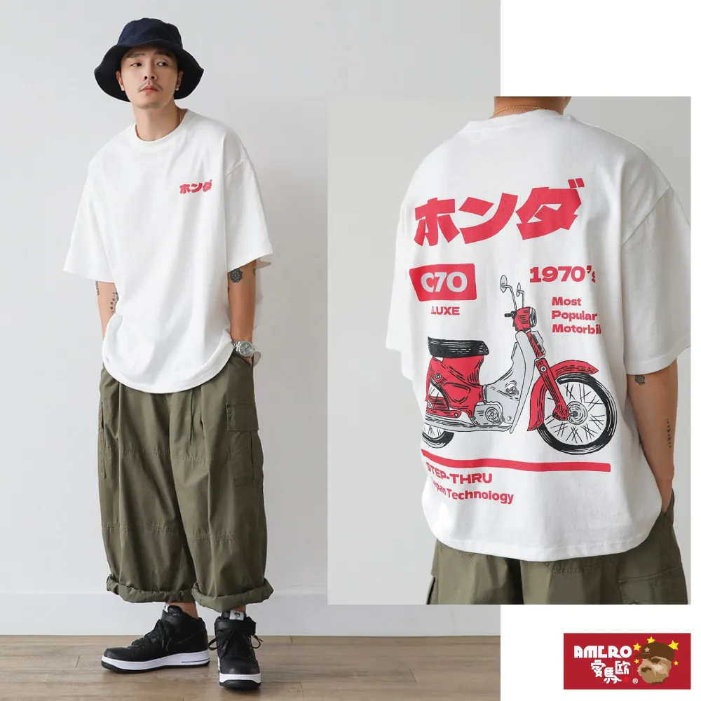 【AMERO】男女裝 短袖POLO衫 寬鬆版本 網眼 落肩款 情侶裝 歷史價格詳細信息