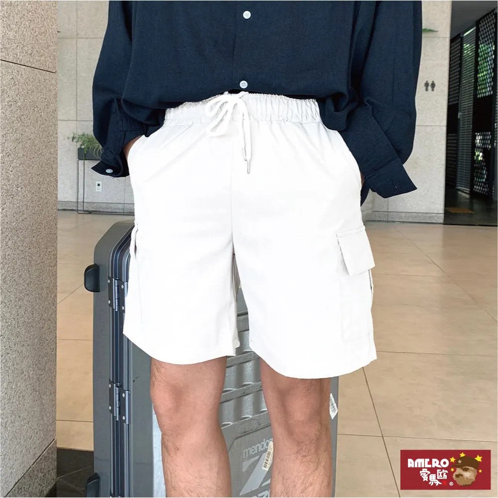 【AMERO】男女裝 工裝短褲 高磅水洗工裝短褲 休閒短褲 硬挺 情侶款 街頭短褲 滑板 歷史價格詳細信息