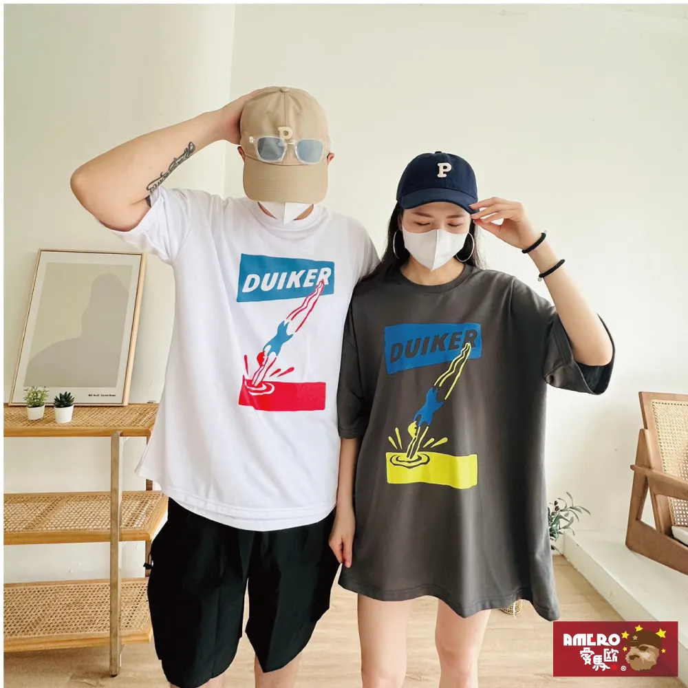 【AMERO】男裝 女裝 美式復古 長袖刷毛帽Ｔ 英文字印花 寬鬆 落肩 情侶裝 歷史價格詳細信息