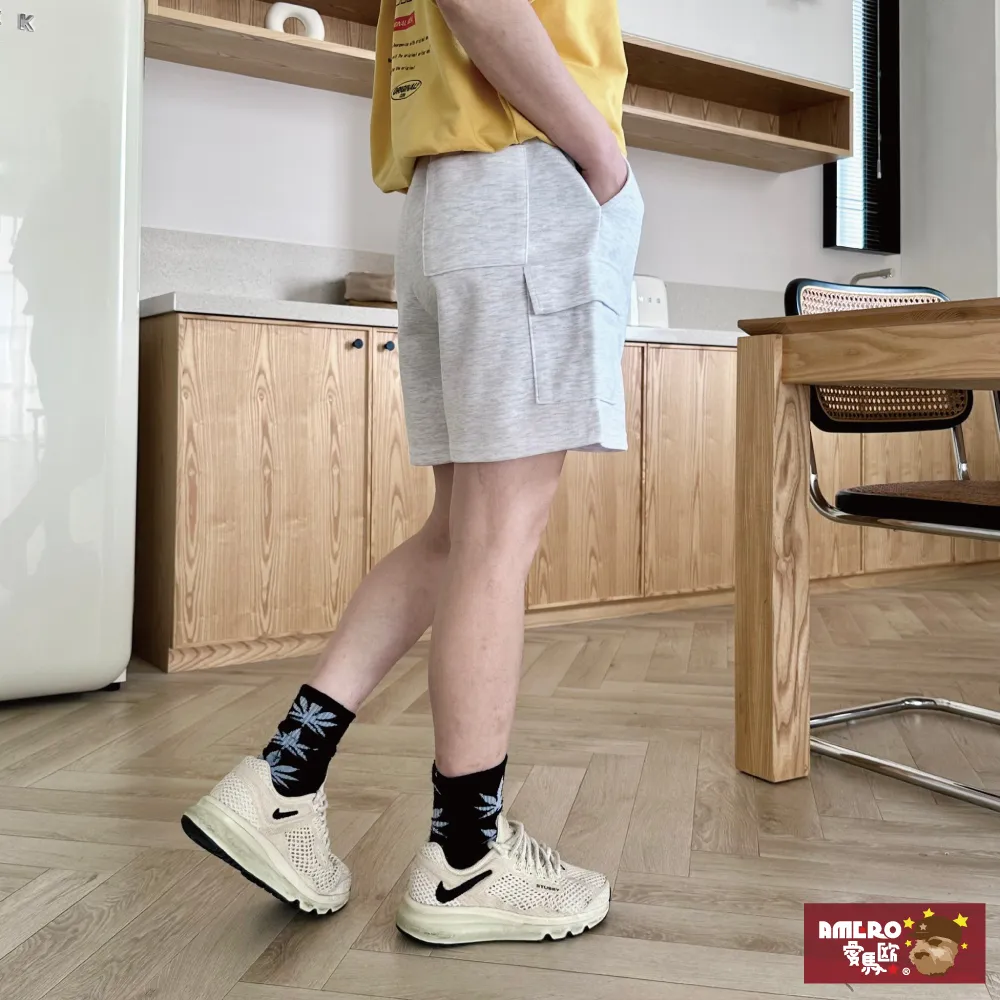【AMERO】男裝 女裝 工裝短褲 速乾 口袋 情侶裝 歷史價格詳細信息