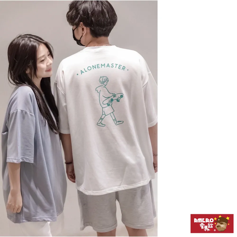 【AMERO】男裝 女裝 圓領 T恤 水洗 寬鬆 落肩 口袋 情侶裝 共六款 歷史價格詳細信息
