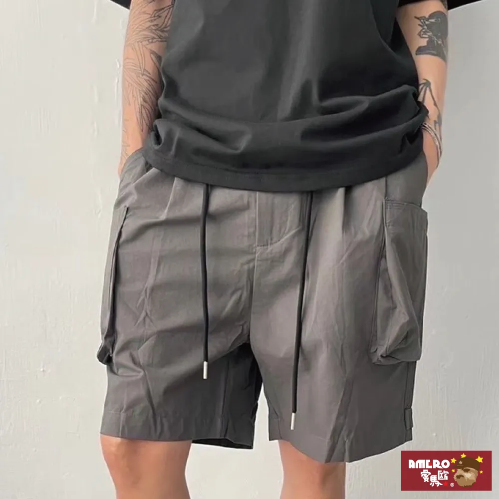 【AMERO】男裝 女裝 工裝短褲 速乾 口袋 情侶裝 歷史價格詳細信息