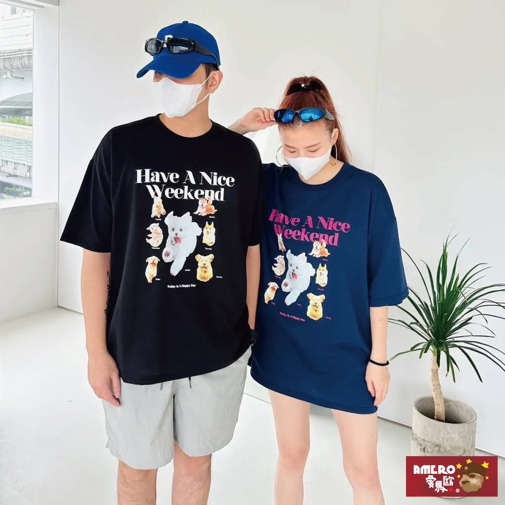 【AMERO】男裝 女裝 圓領 T恤 短袖 日式風格摩托車印花 寬鬆 落肩 情侶裝 歷史價格詳細信息