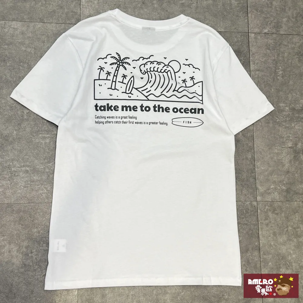 【AMERO】男裝 女裝 圓領 T恤 短袖 日式風格摩托車印花 寬鬆 落肩 情侶裝 歷史價格詳細信息