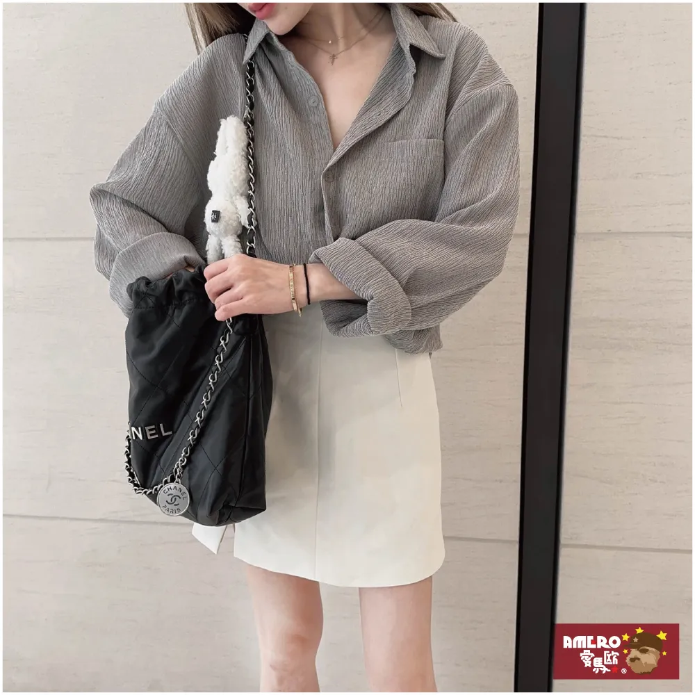 【AMERO】男裝 女裝 襯衫式外套 防風防潑水 寬鬆 情侶裝 歷史價格詳細信息