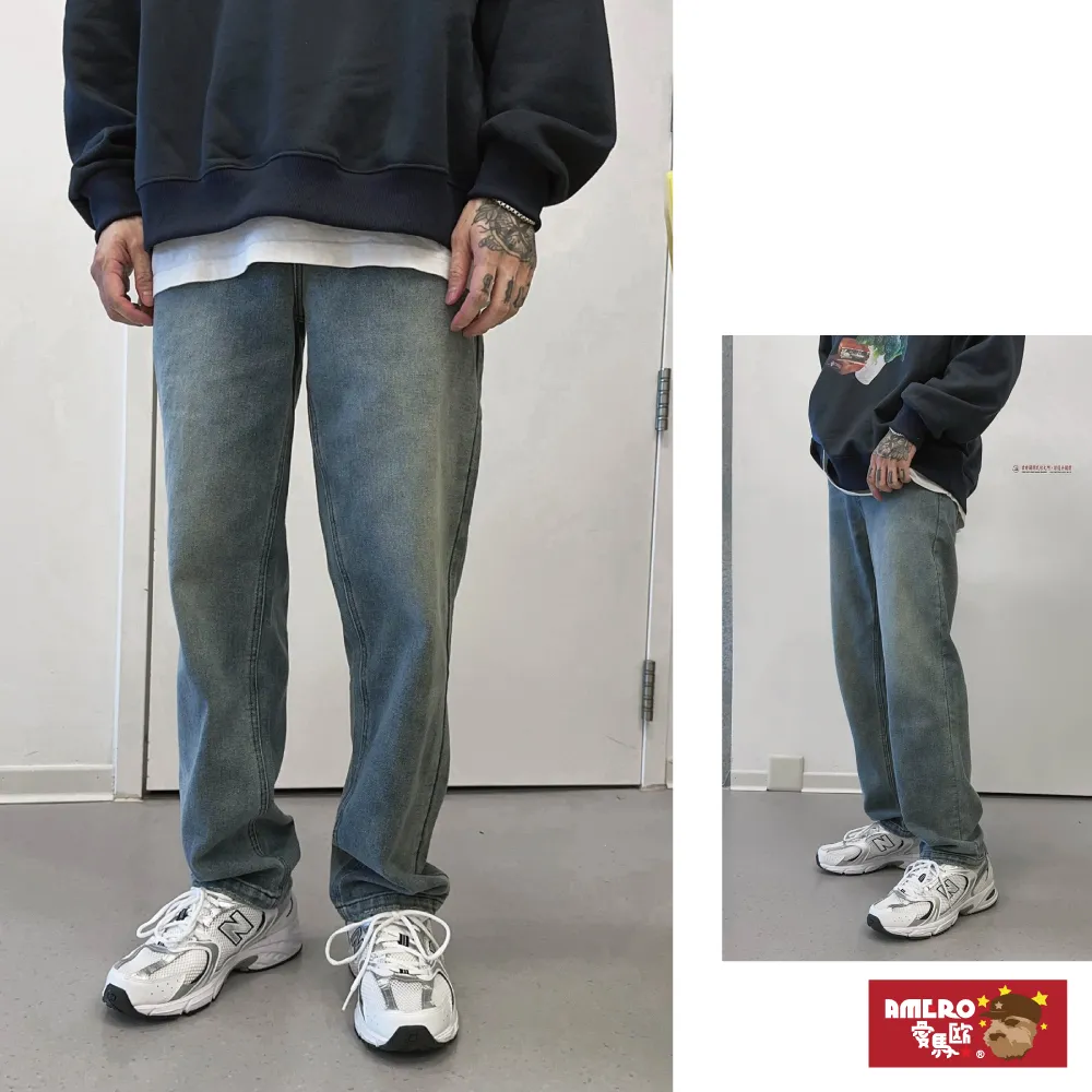 【AMERO】男裝 女裝 牛仔長袖襯衫 寬鬆 情侶裝:G18761 歷史價格詳細信息