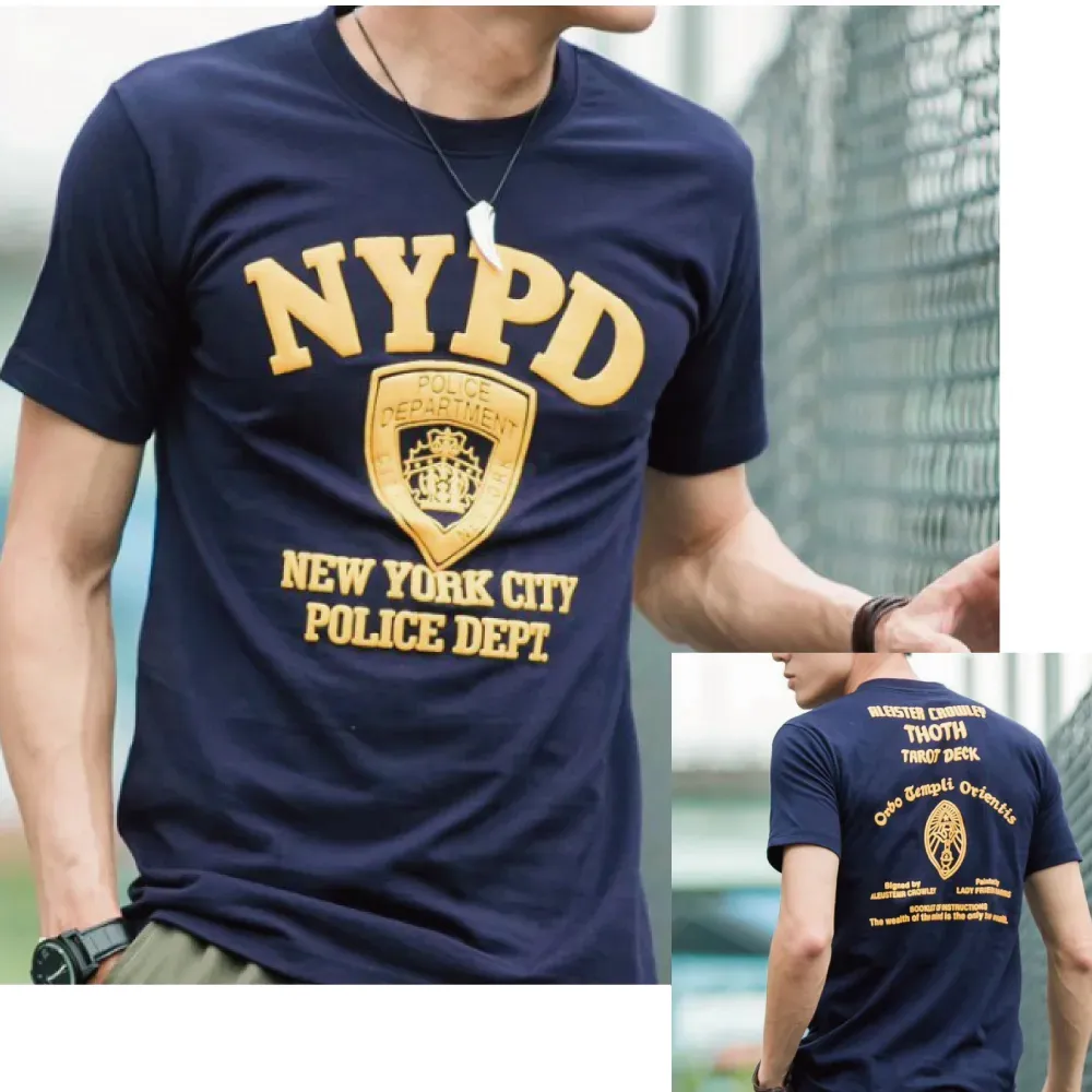 【AMERO】男女裝 圓領短袖T恤 英文大面積印花 落肩款 五分袖 情侶裝 歷史價格詳細信息