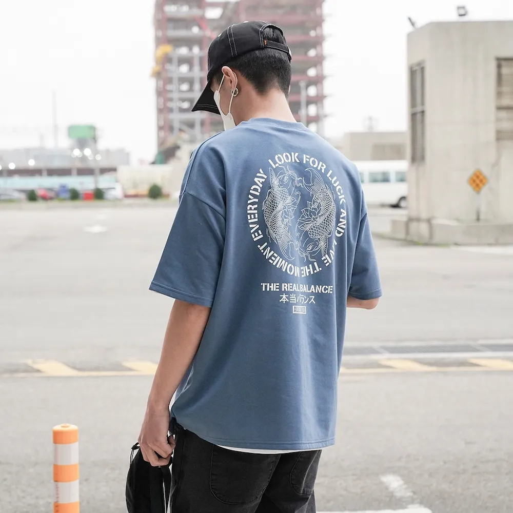 【AMERO】男裝 女裝 短袖圓領Ｔ 日系衝浪印花 落肩 情侶裝 歷史價格詳細信息