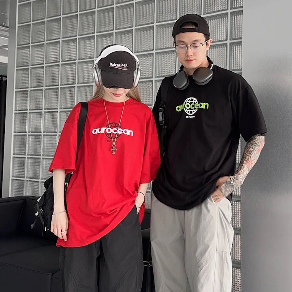 【AMERO】男女裝 圓領短袖T恤 地球印花 情侶裝 有大尺碼 歷史價格詳細信息