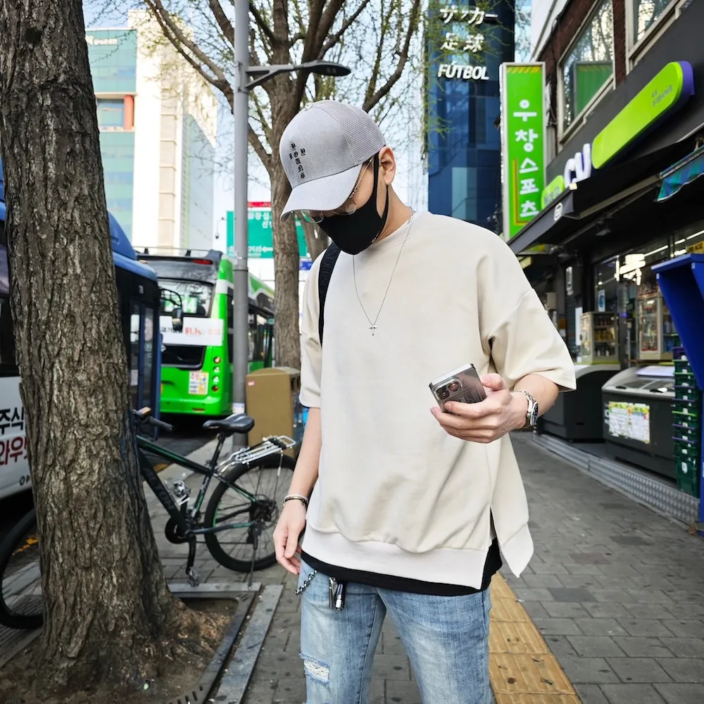 素面寬鬆落肩一字領長袖上衣 (小孩賣場) 大童 男童 女童 中性款 親子裝 童裝 兒童【p0061230067019】 歷史價格詳細信息