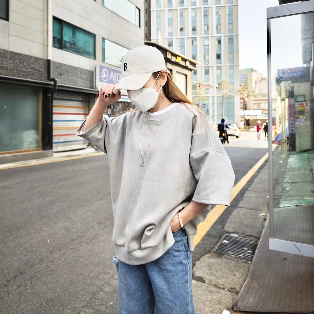 素面寬鬆落肩一字領長袖上衣 (小孩賣場) 大童 男童 女童 中性款 親子裝 童裝 兒童【p0061230067019】 歷史價格詳細信息