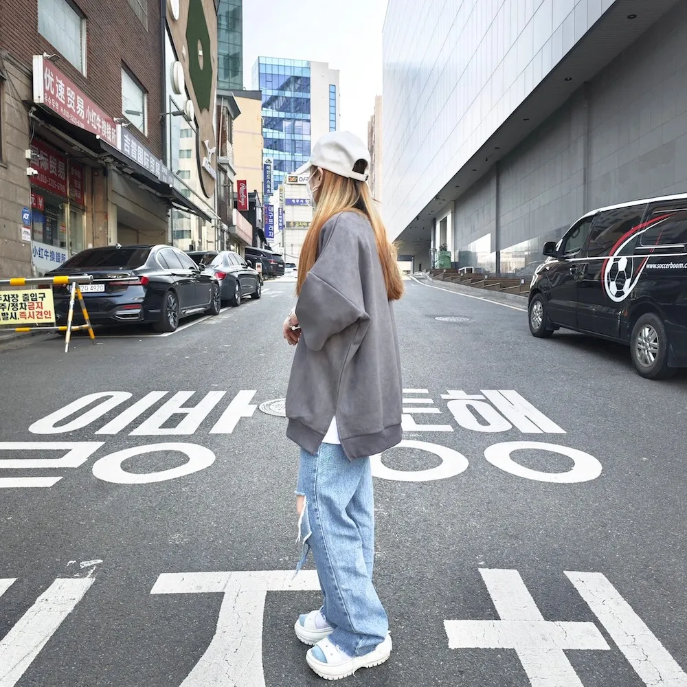 素面寬鬆落肩一字領長袖上衣 (小孩賣場) 大童 男童 女童 中性款 親子裝 童裝 兒童【p0061230067019】 歷史價格詳細信息