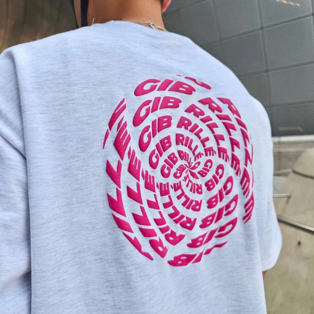 【AMERO】男女裝 圓領短袖T恤 發泡英文字印花 寬鬆 落肩 情侶裝 歷史價格詳細信息