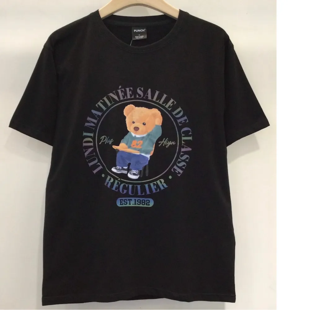 【AMERO】男女裝 圓領短袖T恤 彩浪印花 落肩款 五分袖 情侶裝 歷史價格詳細信息