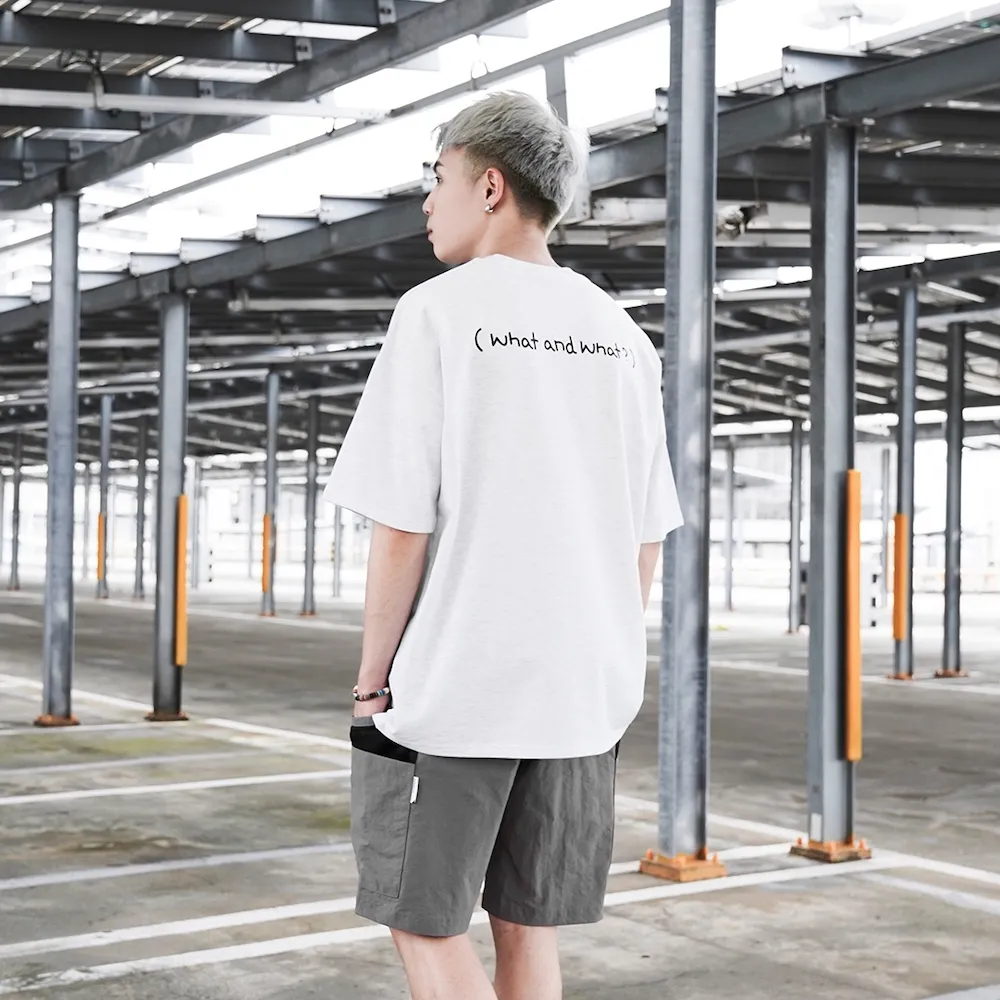 【AMERO】男裝 女裝 短袖圓領Ｔ 小英文字印花 落肩 情侶裝 歷史價格詳細信息