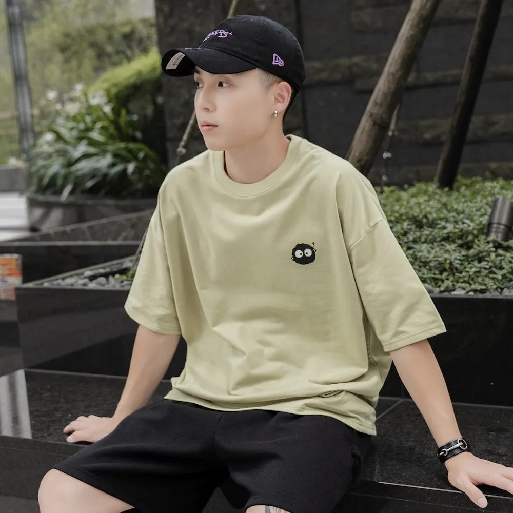 【AMERO】男裝 女裝 短袖圓領Ｔ 小英文字印花 落肩 情侶裝 歷史價格詳細信息