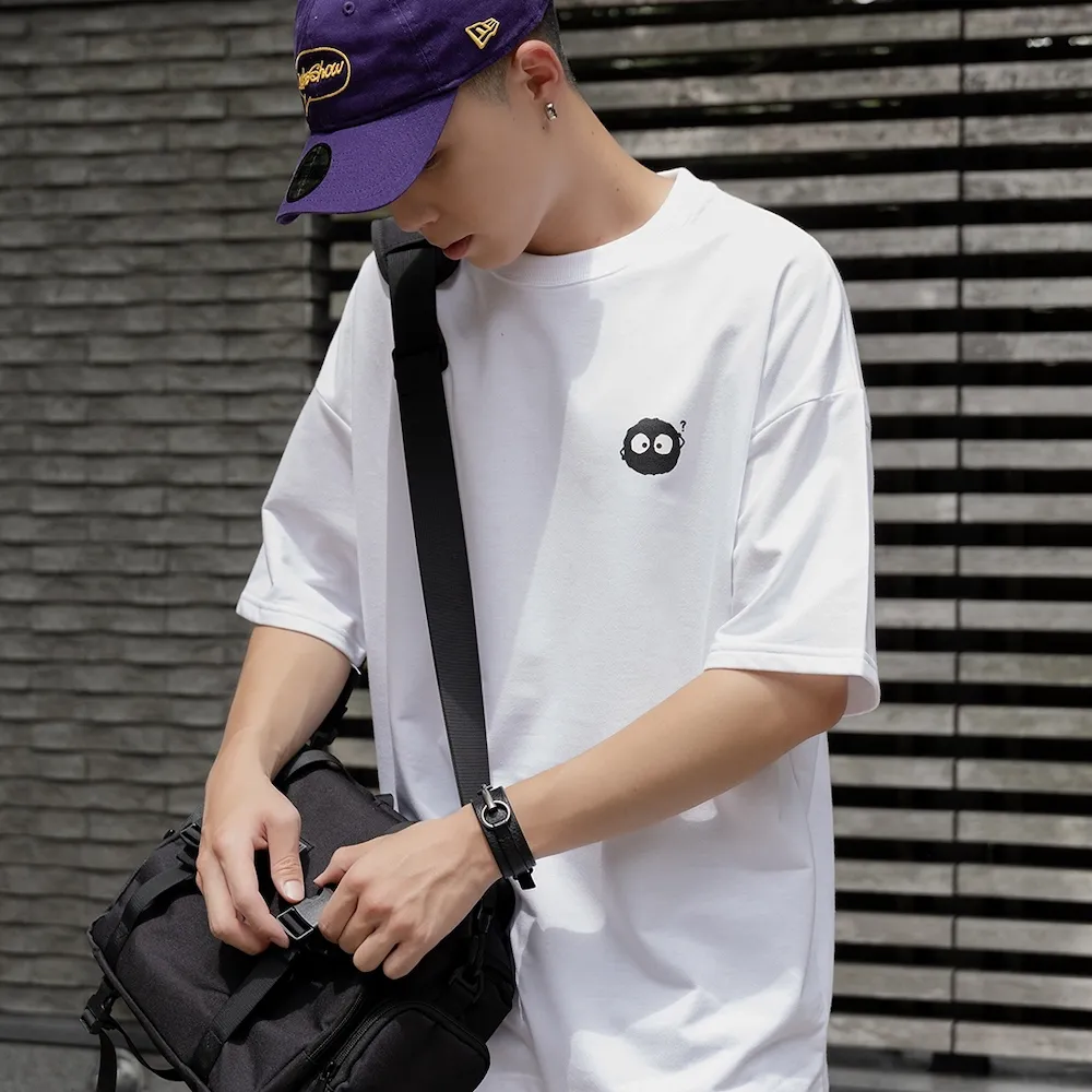 【AMERO】男裝 女裝 短袖圓領Ｔ 小英文字印花 落肩 情侶裝 歷史價格詳細信息