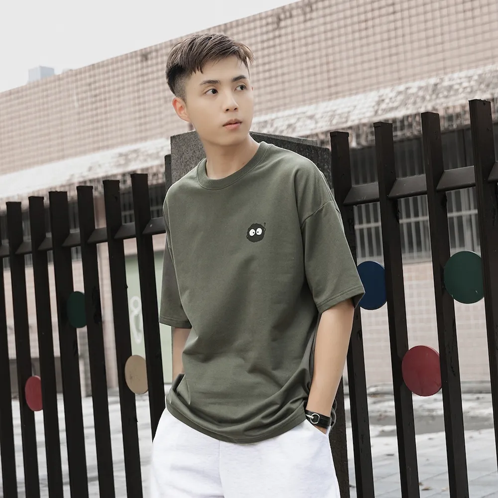 【AMERO】男裝 女裝 短袖圓領Ｔ 小英文字印花 落肩 情侶裝 歷史價格詳細信息