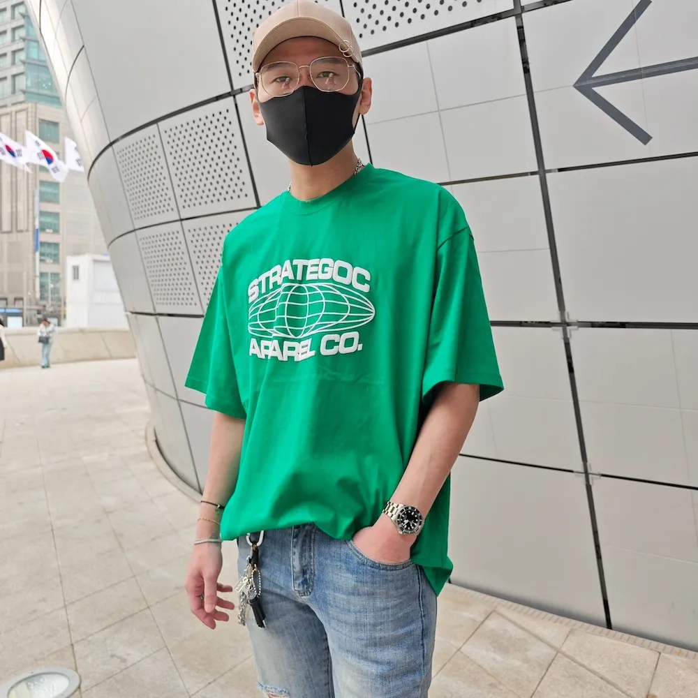 【AMERO】男女裝 圓領短袖T恤 發泡英文字印花 寬鬆 落肩 情侶裝 歷史價格詳細信息