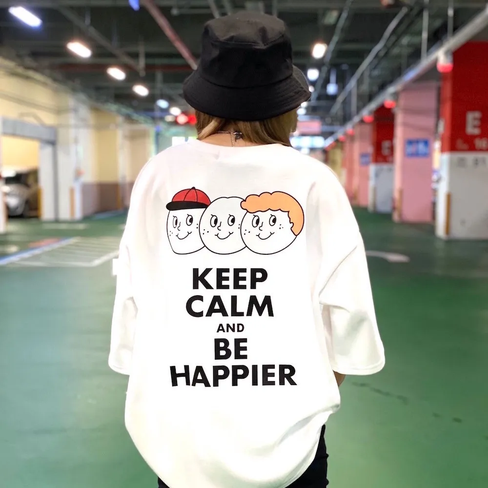 【AMERO】男女裝 圓領短袖T恤 英文印花 氣紡健康布 寬鬆 落肩款 五分袖 情侶裝 歷史價格詳細信息