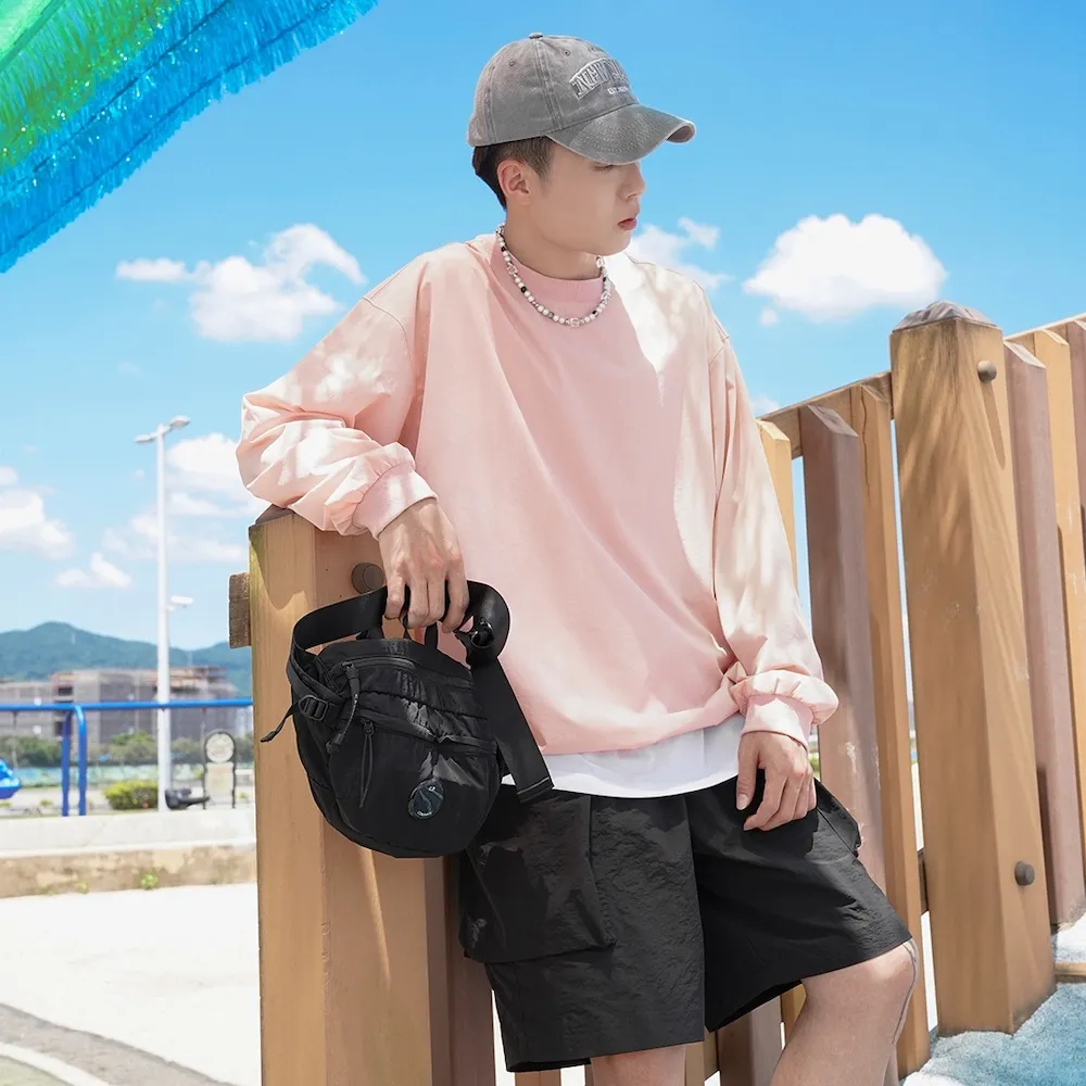 【AMERO】男裝 女裝 抗皺長袖襯衫 西裝襯衫 小口袋 寬鬆 情侶裝 歷史價格詳細信息