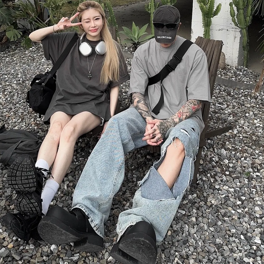 【AMERO】男裝 女裝 素面大學T套裝 三件組 情侶裝 歷史價格詳細信息