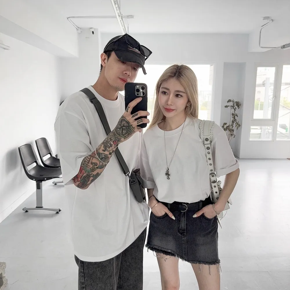 【AMERO】男裝 女裝 素面大學T套裝 三件組 情侶裝 歷史價格詳細信息