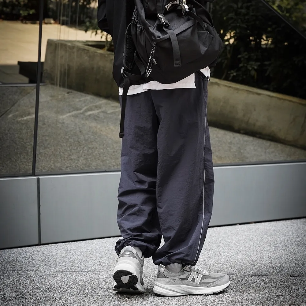 【AMERO】男裝 女裝 寬版水洗落地褲 情侶裝 歷史價格詳細信息