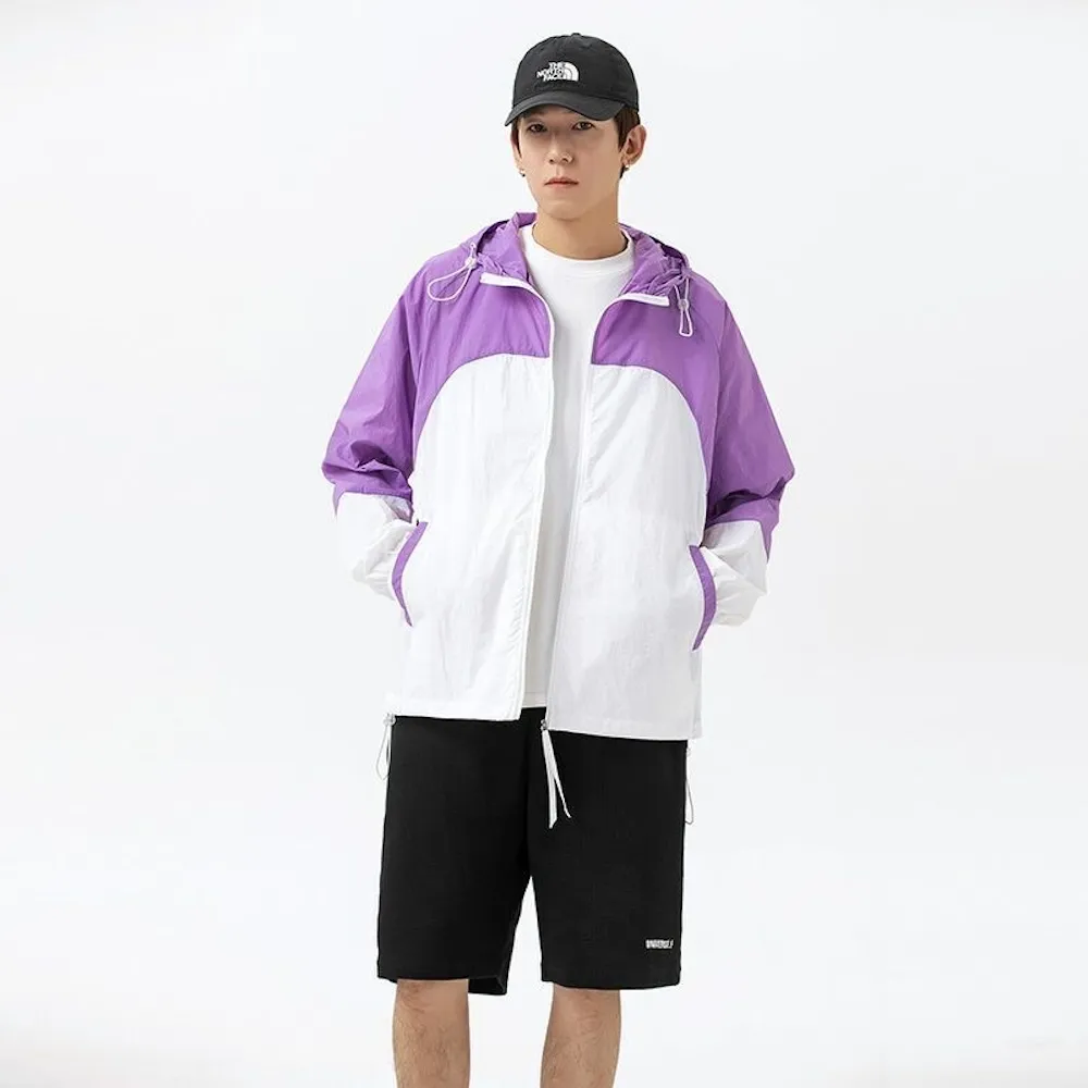 【AMERO】男女款 長袖防曬外套 拼接 薄外套 情侶裝 歷史價格詳細信息